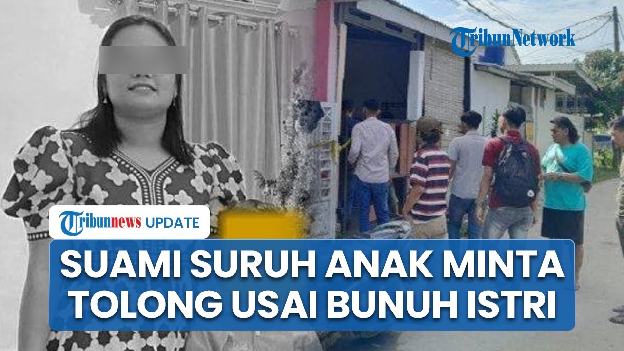 Kebohongan Suami Bunuh Istri di Serang Terungkap dari Pengakuan Anak, Suruh Minta Tolong