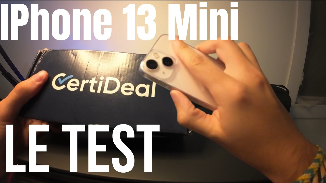 Test de l'IPhone 13 mini : Un mini smartphone Très convainquant !!