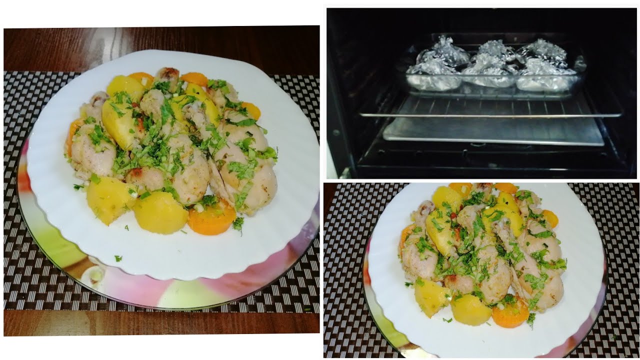 Куринные ножки на духовке