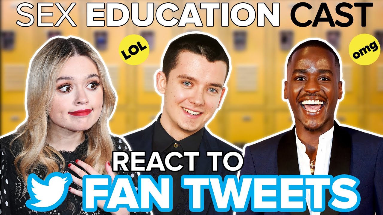 Cast Of Sex Education React To Fan Tweets