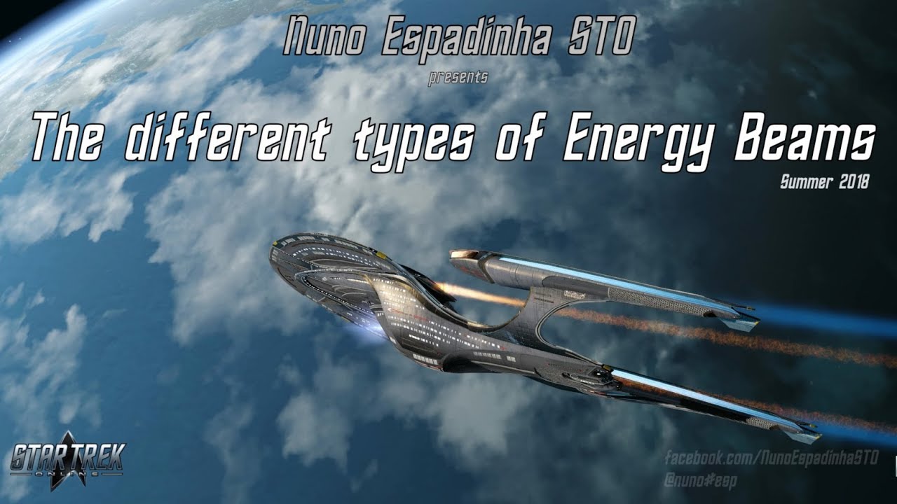 The different types of Energy Beams and Experimental weapons - STO