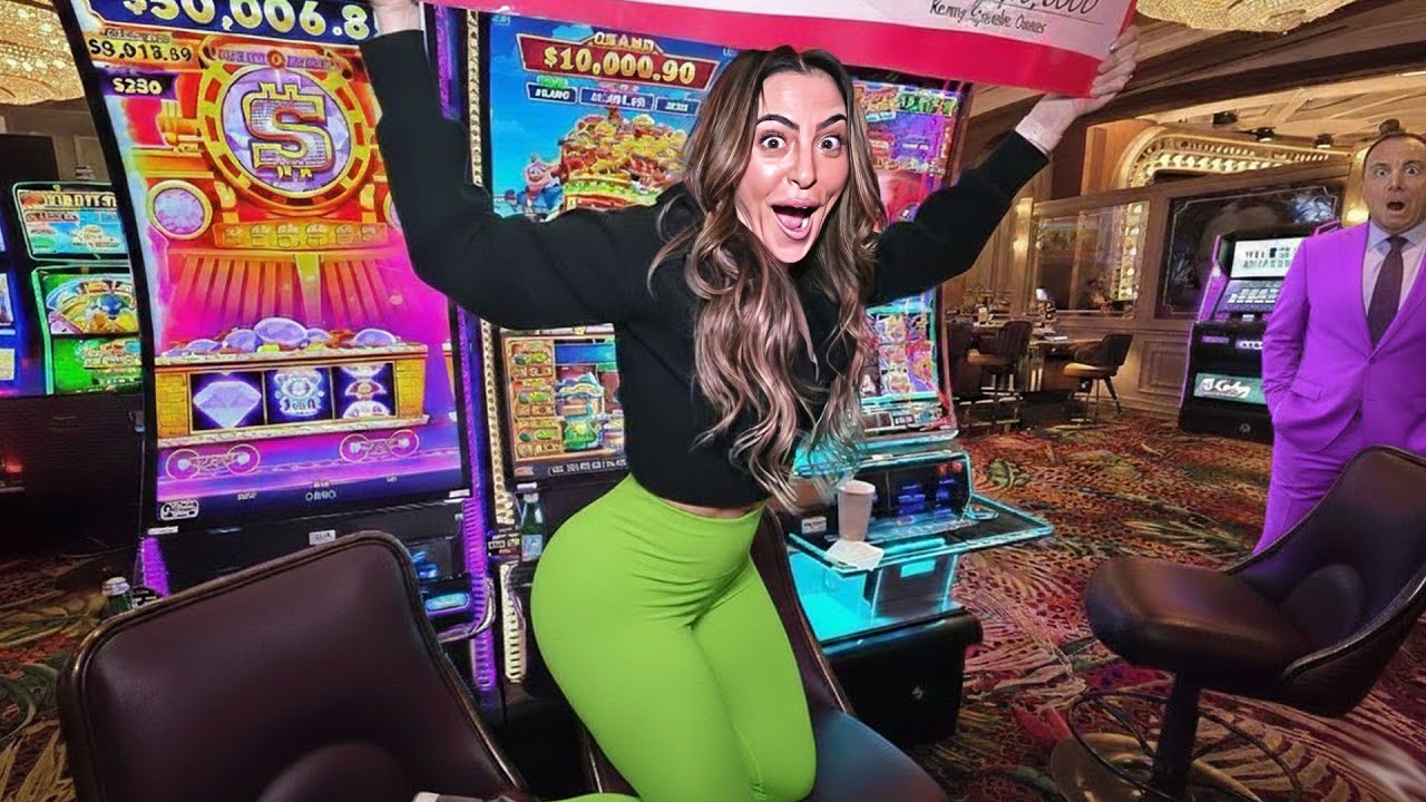 Casino Manager ESCORTED Us to THIS NEW Machine IMMEDIATELY! (BIG CHECK ENERGY)