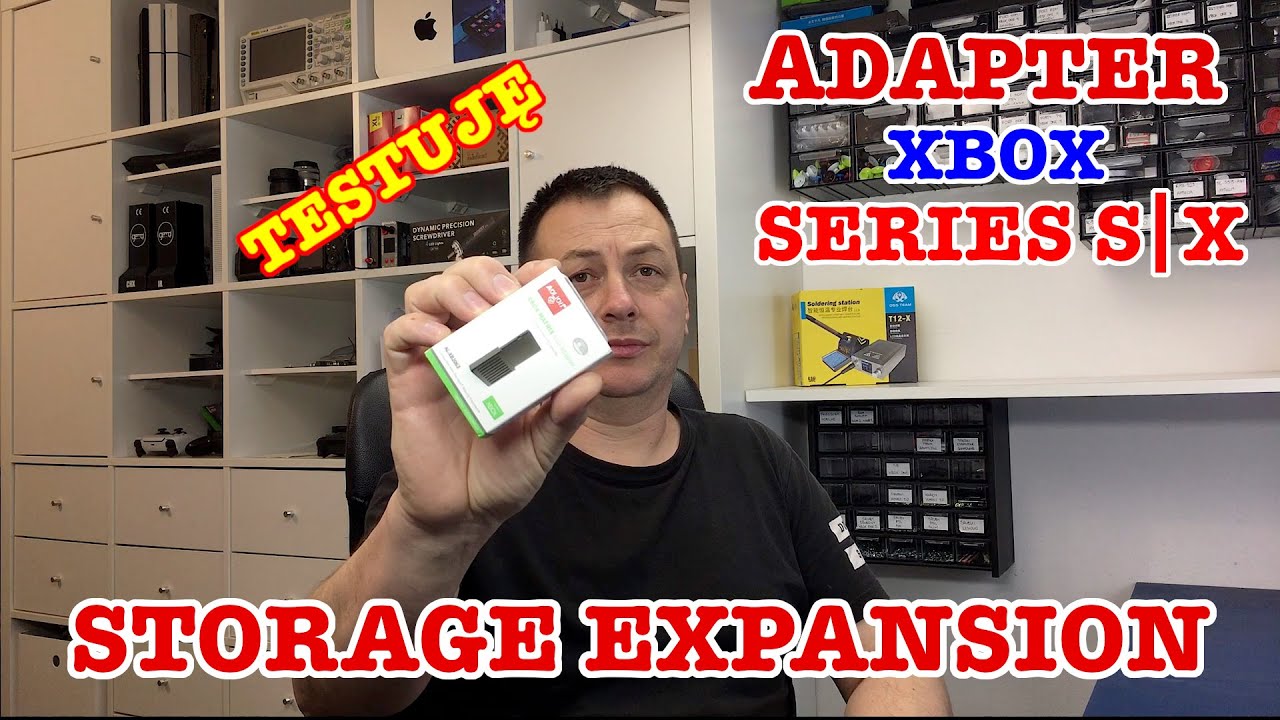 #xbox #series X i S storage expansion card unboxing & test   sprawdzamy adapter z Aliexpress do Xbox