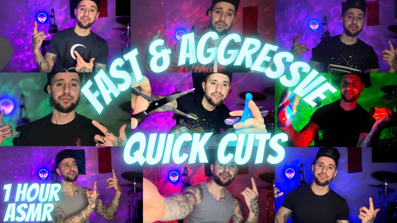 ASMR | Fast & Aggressive (Quick Cut) Compilation Pt.2