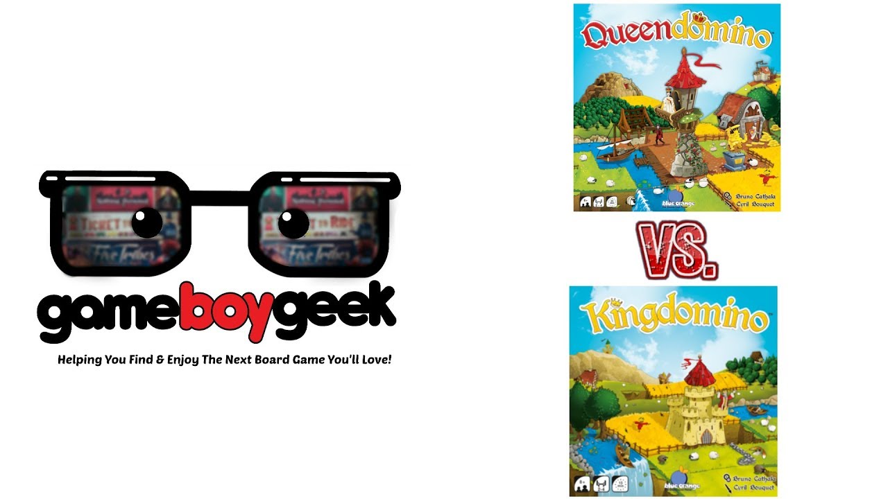Kingdomino против Queendomino (Битва игр) на Game Boy Geek