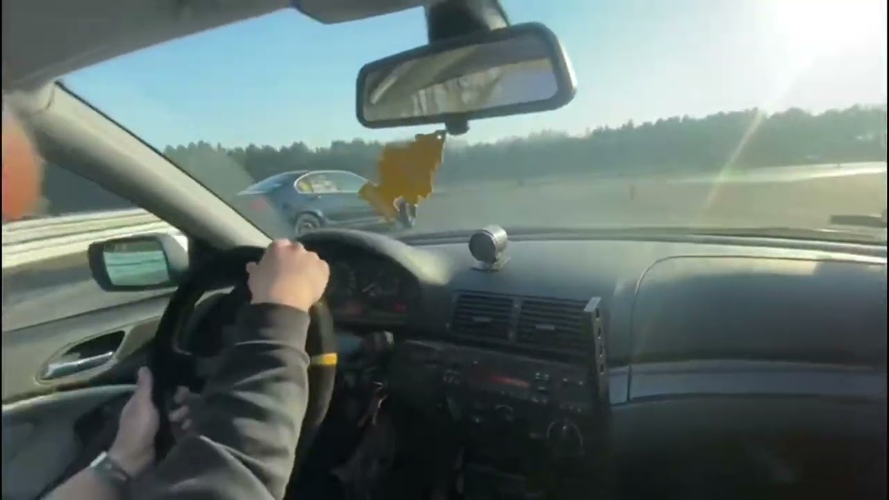 DRIFT BMW E46 323i 170KM Tor Jastrząb ON BOARD