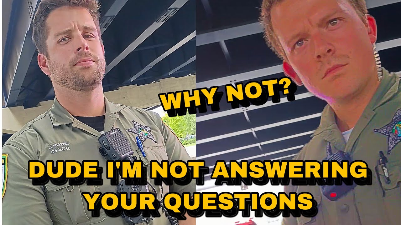 Cop Gets Furious She’s Not Answering His Fishing Questions