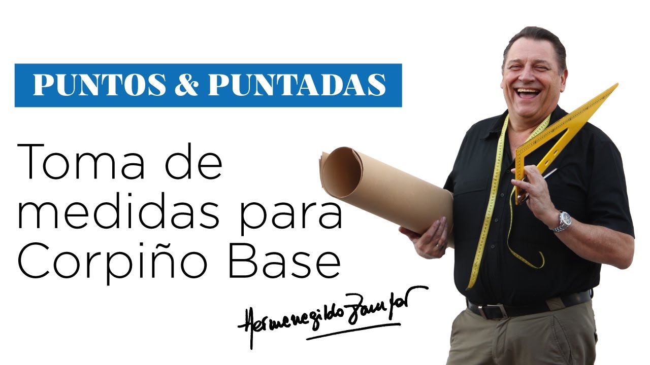 Hermenegildo Zampar - Puntos y Puntadas Capítulo 1 - Toma de medidas para Corpiño Base