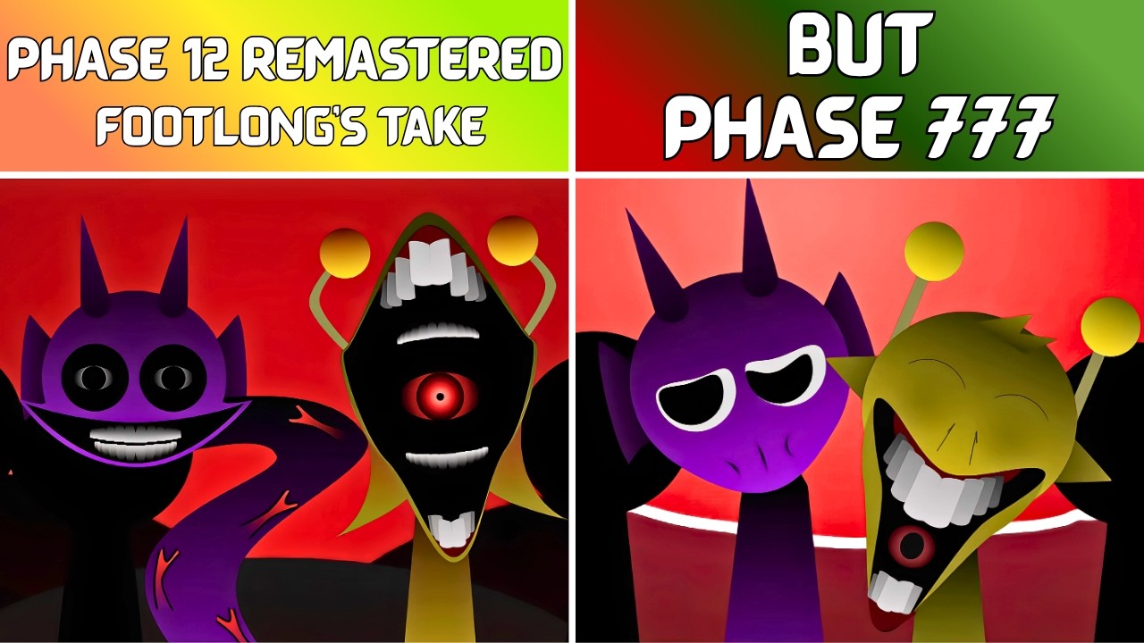 Sprunki Phase 12 Remastered vs Phase 777: Which One Wins?