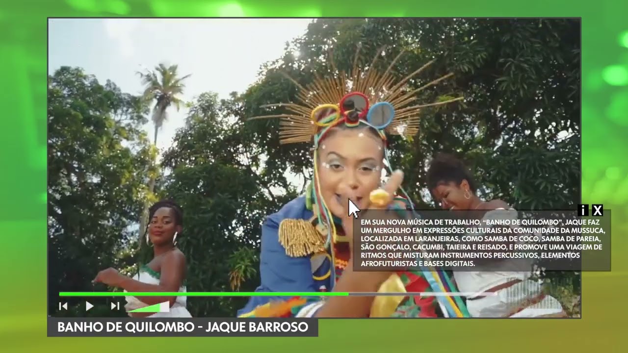 Sons de Sergipe | Jaque Barroso - Banho de Quilombo