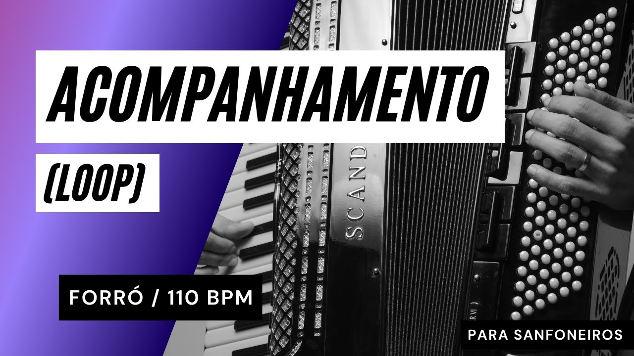 ACOMPANHAMENTO / PLAYBACK / PLAY ALONG - FORRÓ - 110 BPM - ZABUMBA E TRIANGULO