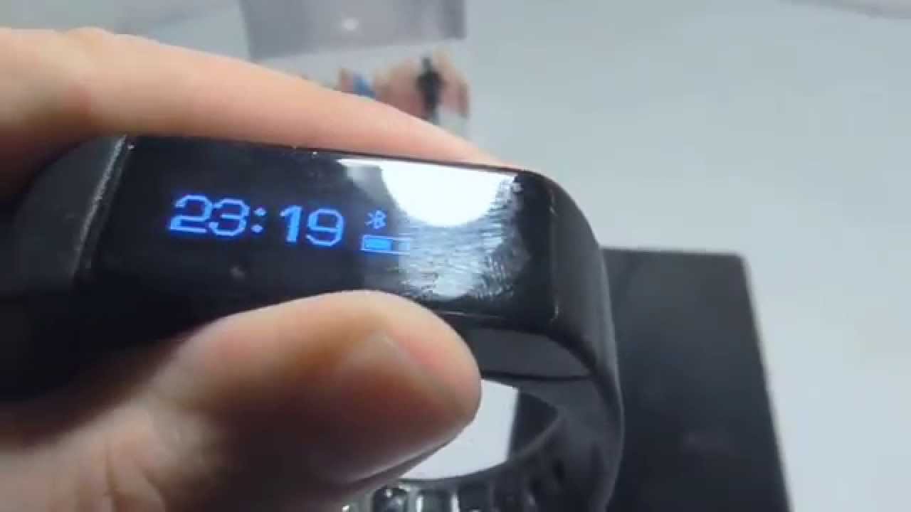 Test : Bracelet connecté i5 plus - Entre smartwatch et bracelet - Gearbest