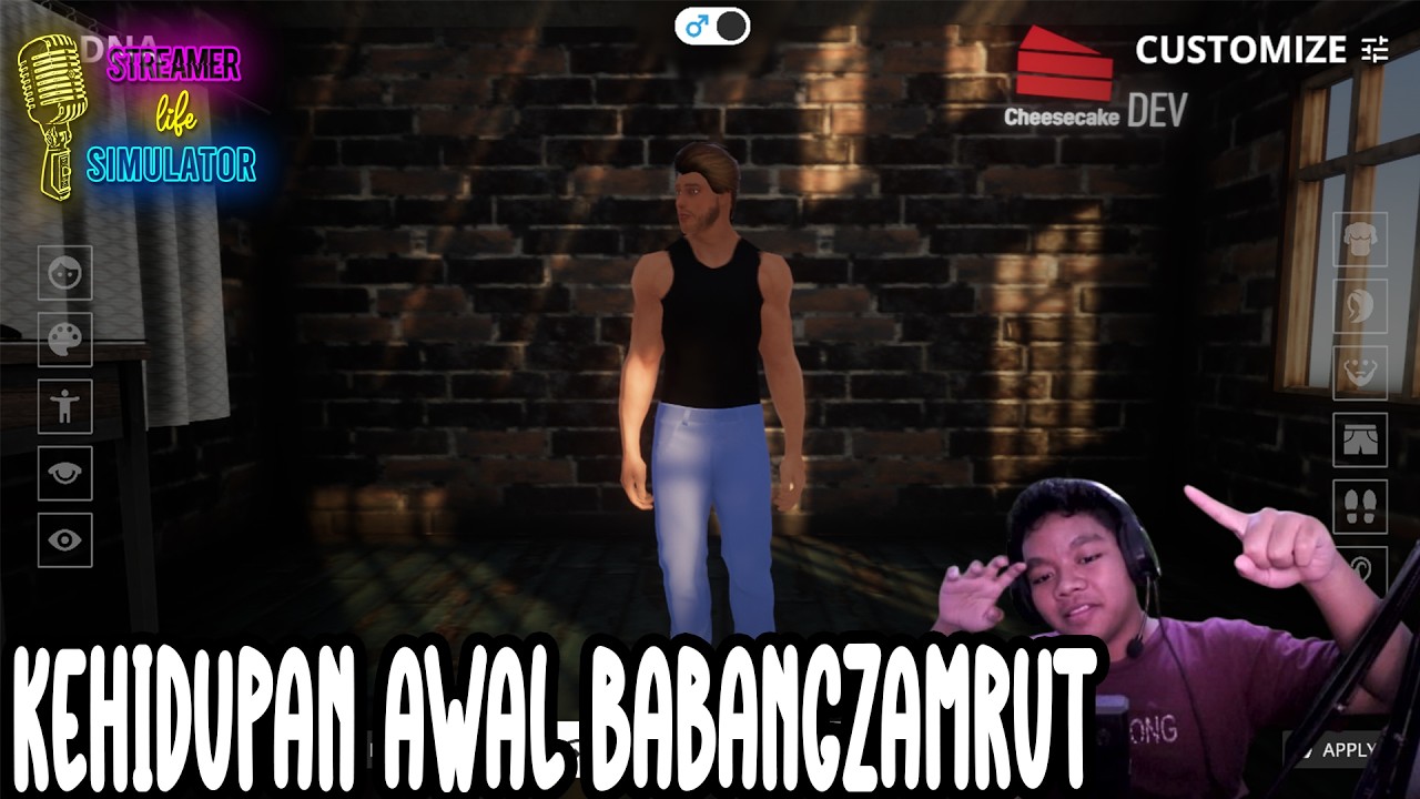 Awal Karier Babangzamrik - Streamer Life Simulator - Part 1 Indonesia