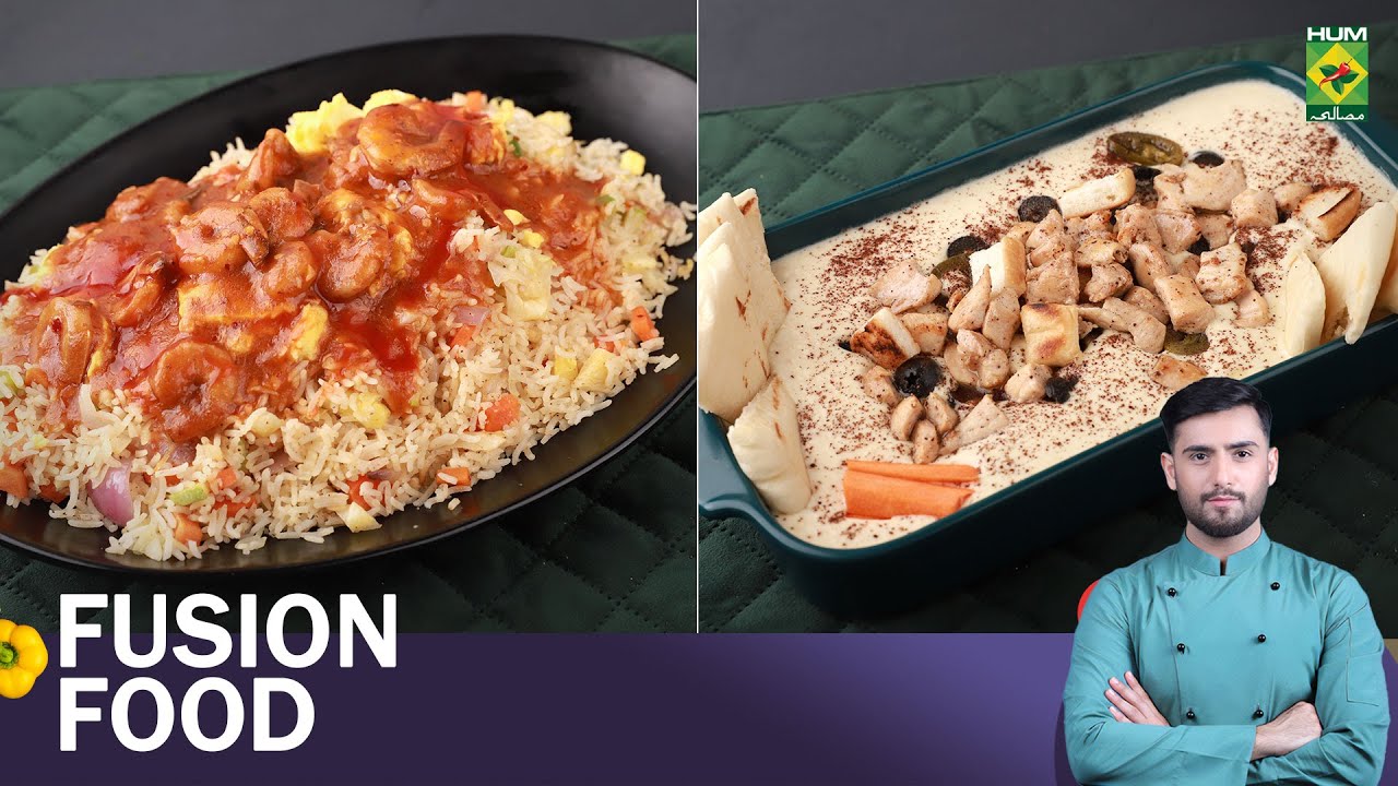Fried Prawn Rice & Loaded Hummus Platter | Fusion Food | Chef Saad Butt | MasalaTV