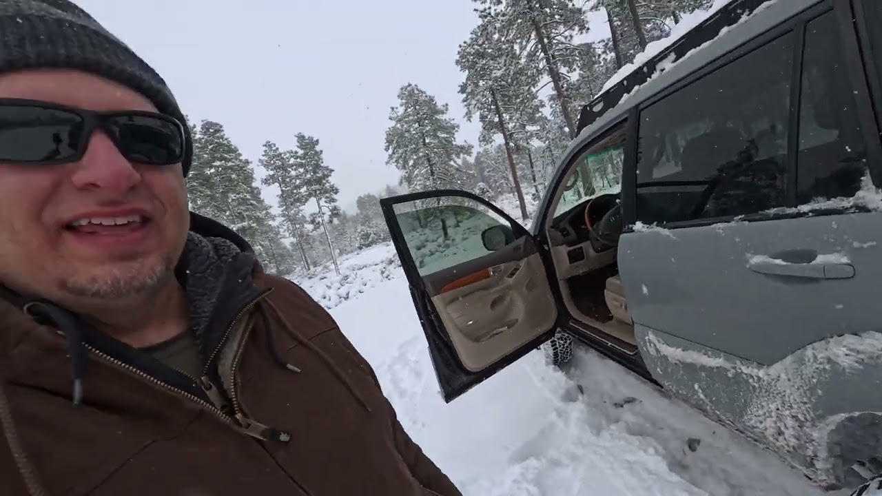 Survival Bag Used During Surprise Spring Snow Storm