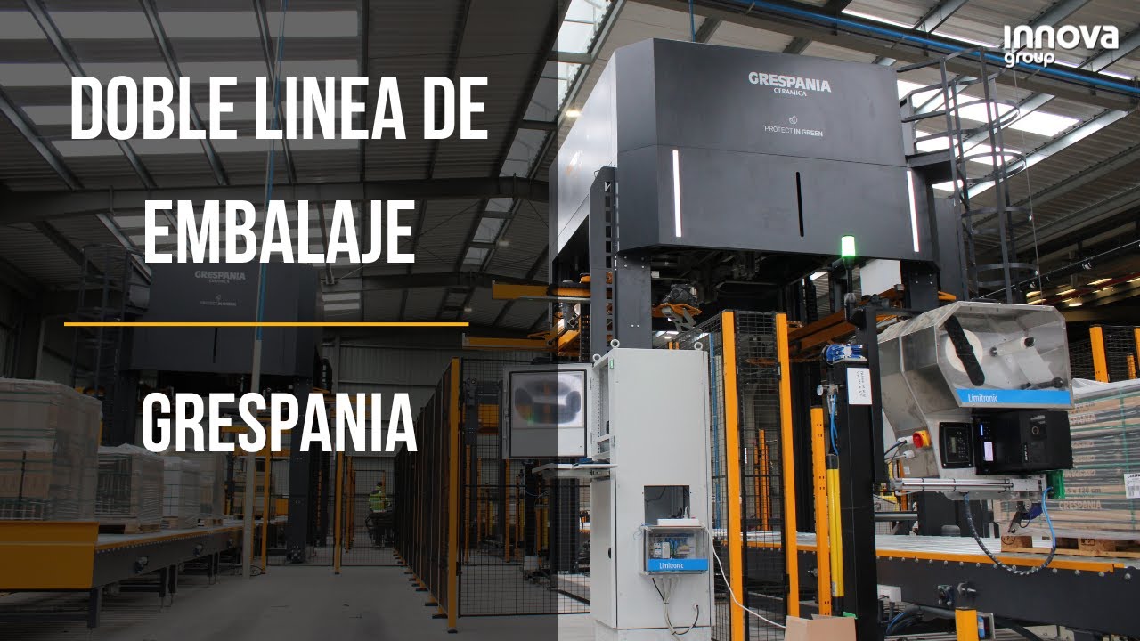 Doble línea de embalaje cerámico | Grespania | Innova