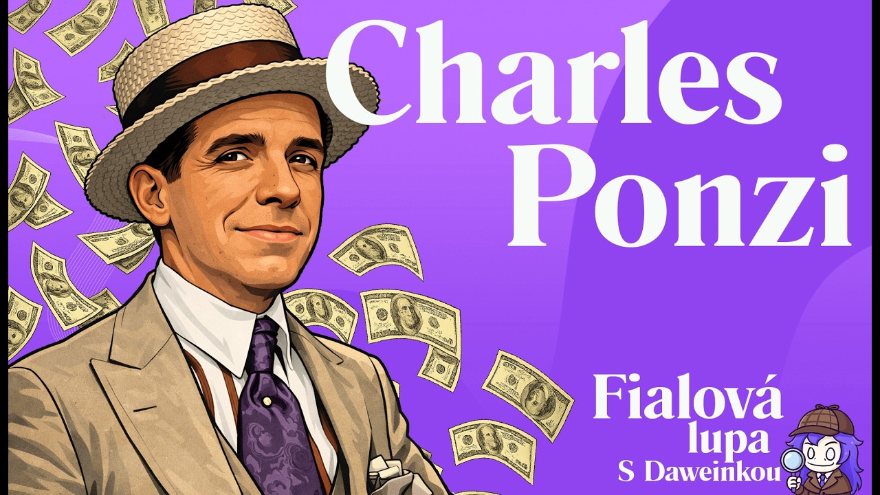 Charles Ponzi | Ponziho schéma | Fialová lupa #fialovalupa   #podcast