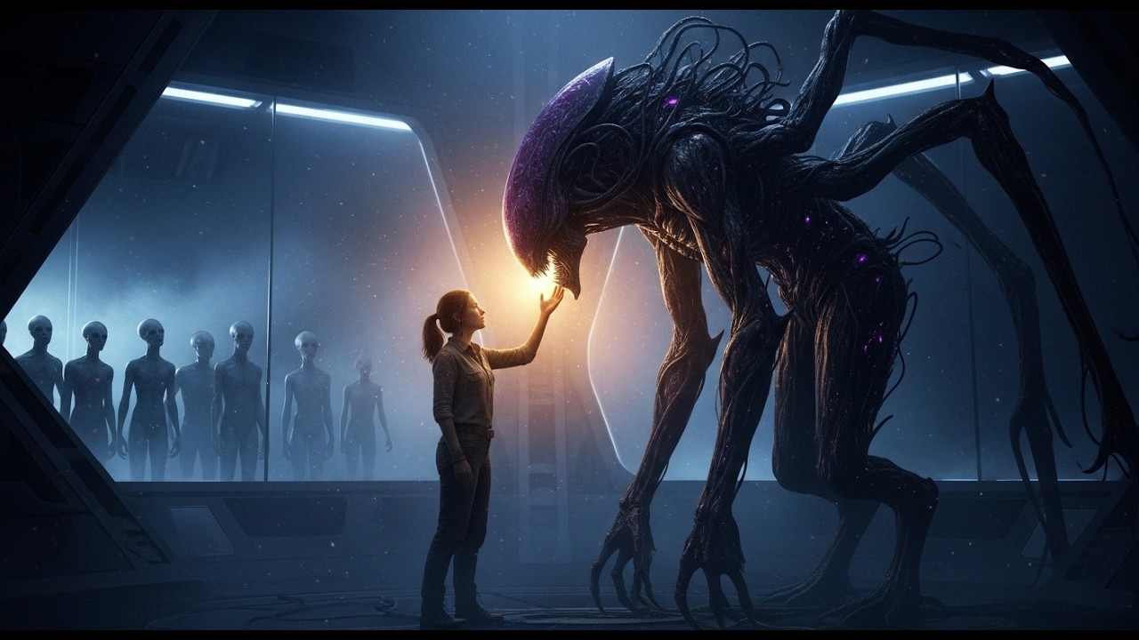 Aliens Stood Frozen as the Human Casually Petted the Forbidden Three | HFY | HFY Sci-Fi Stories