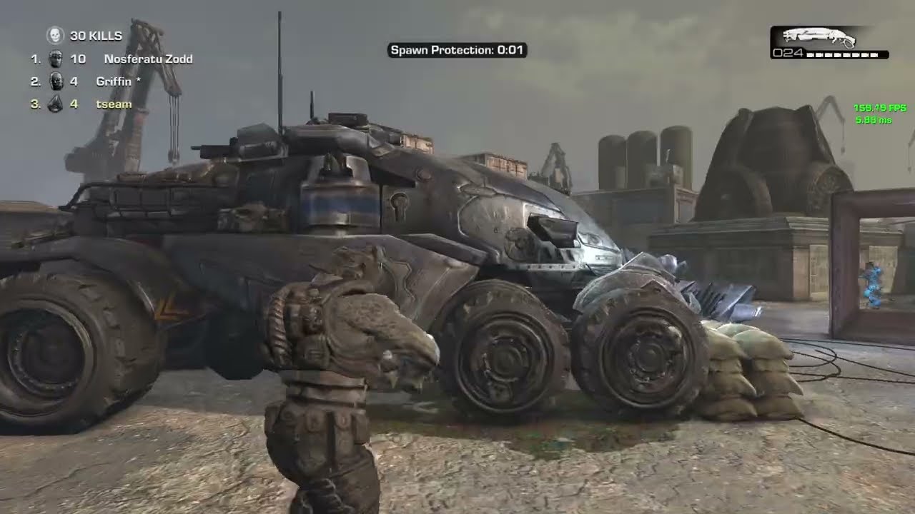 Gears of War 3 Delta Online Free For All Gameplay (2/13/26)