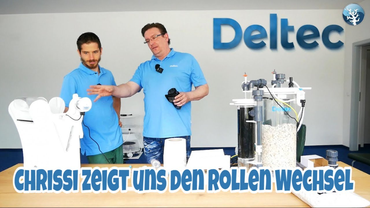 📢 Rollenwechsel am Deltec VF8000 ⭐Chrissi zeigt uns den Wechsel am Vliesfilter ⭐