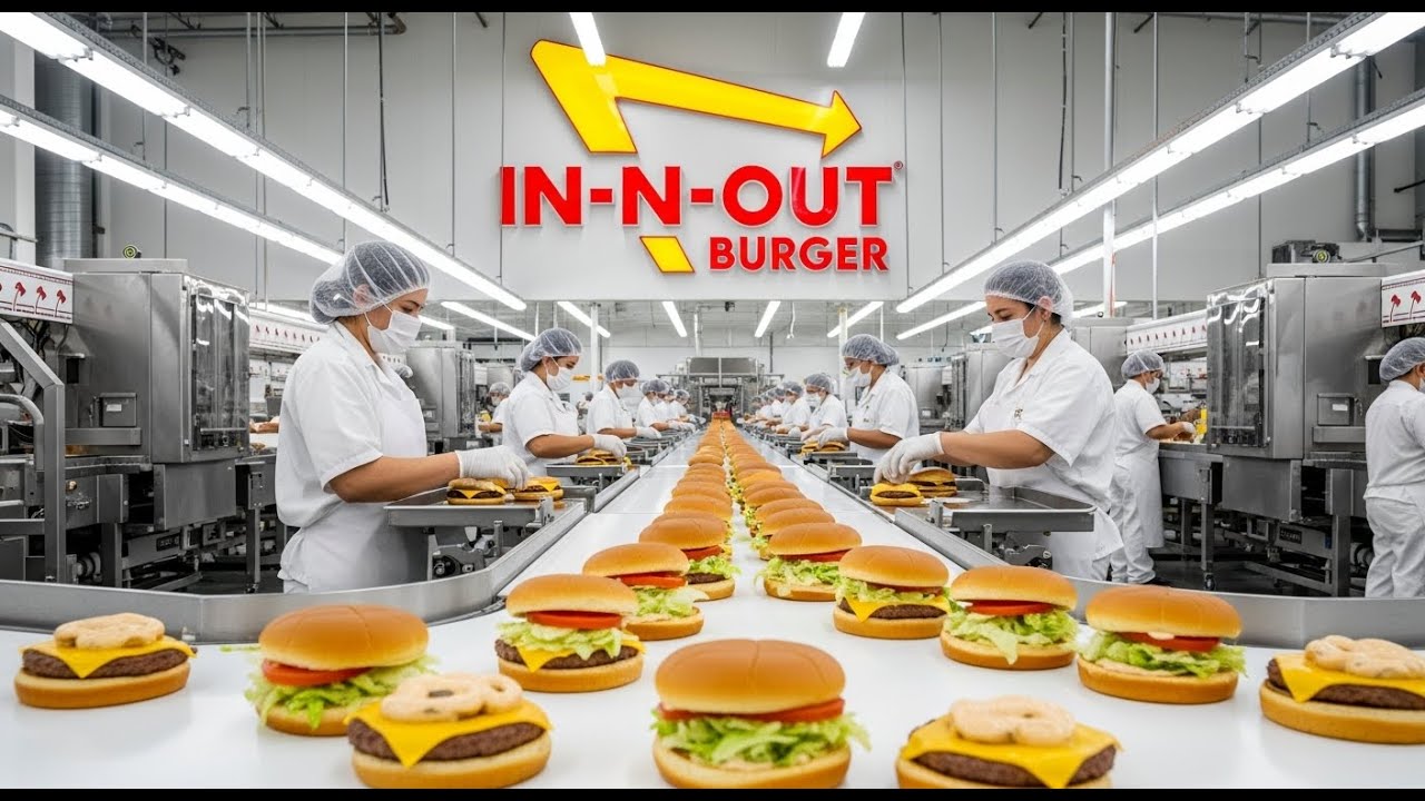 How It&rsquo;s Made: In-N-Out Burgers, Lunchables, Protein Bars & Kombucha Factory Production