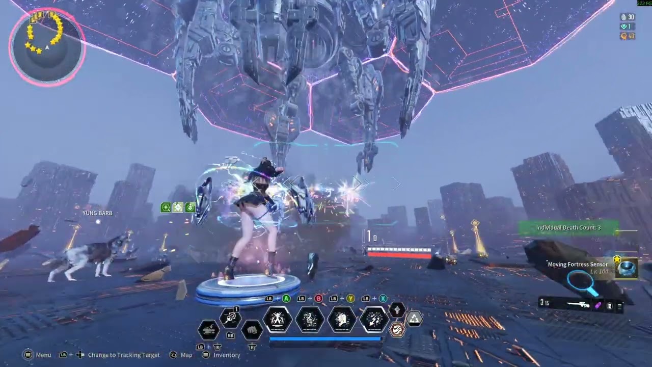 Ultimate Luna - The First Descendant - Solo Storm Hanger Final Build (9 seconds)