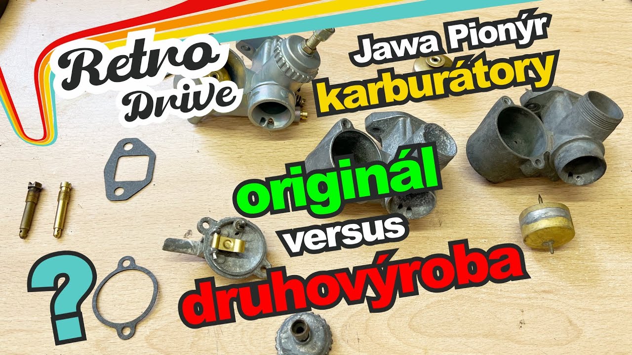 Karburátory Jawa Pionýr - vyplatí se druhovýroba?