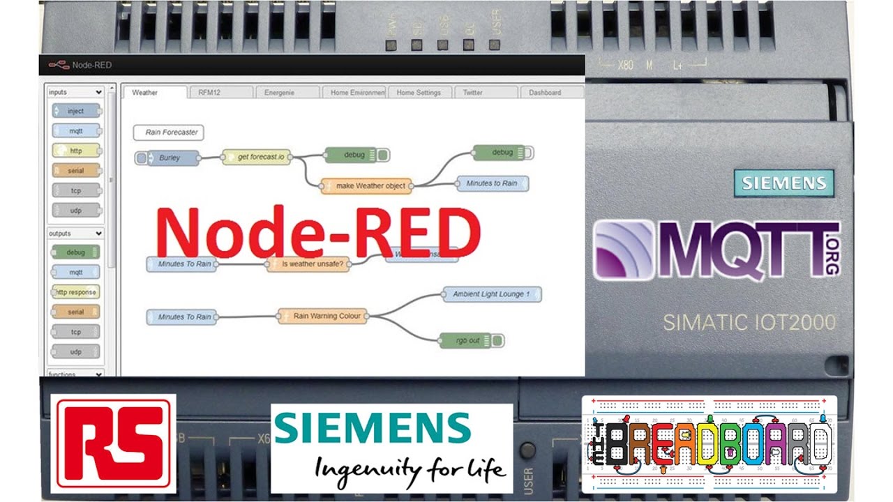 Siemens IOT2020 - installing and testing Node-Red, MQTT and SQLITE3