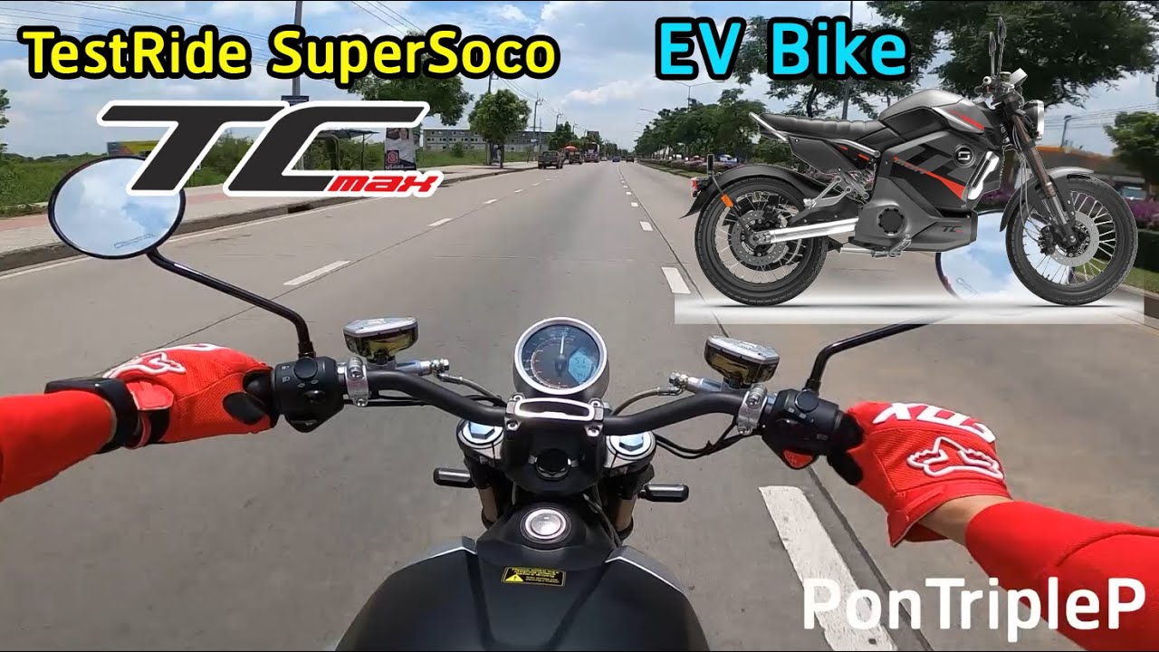 POV SuperSoco TC-Max Test Ride on Road