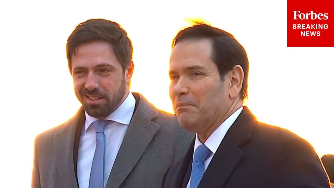 Secretary Of State Marco Rubio Touches Down In Budapest, Hungary To Continue Meetings Across Europe