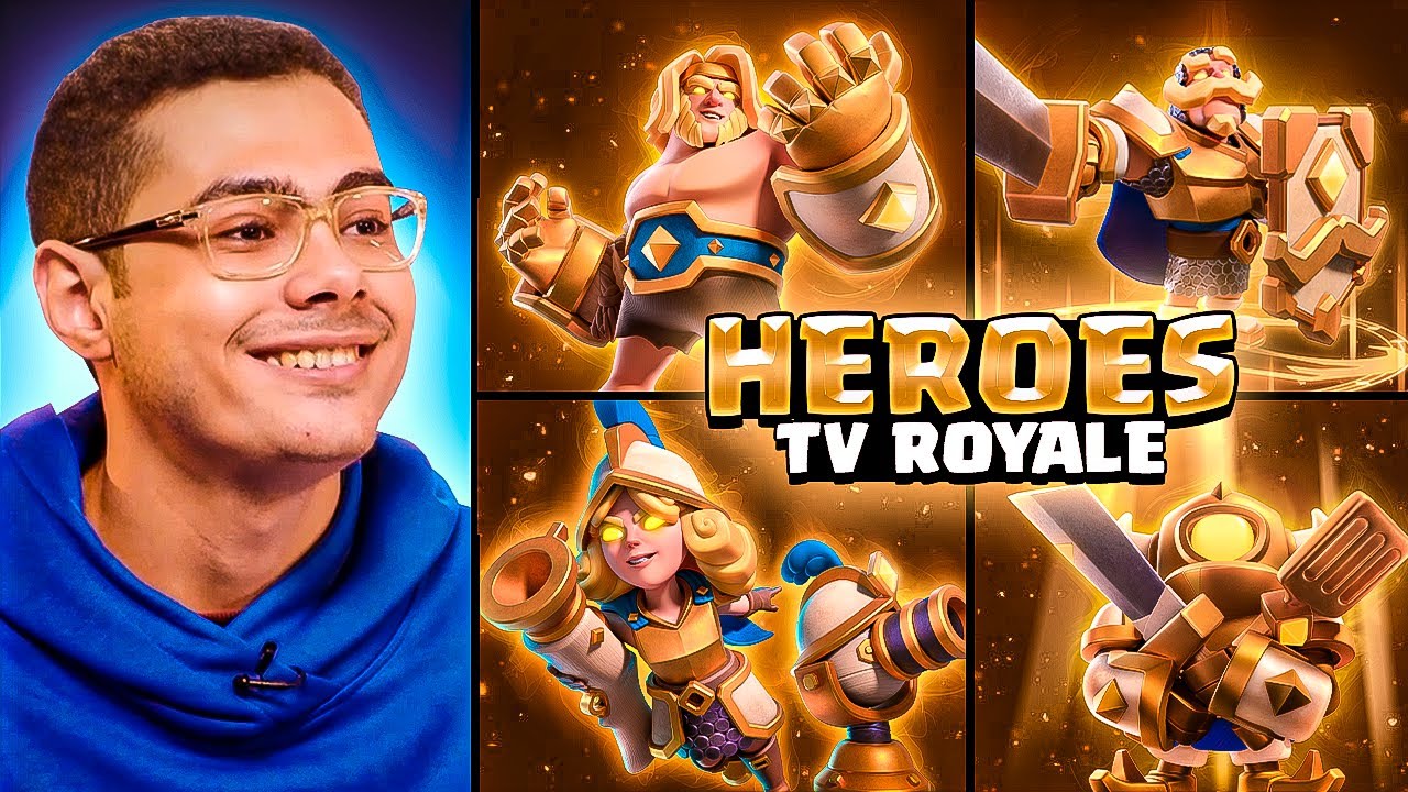 The new heroes are going to BREAK clash royale🥲