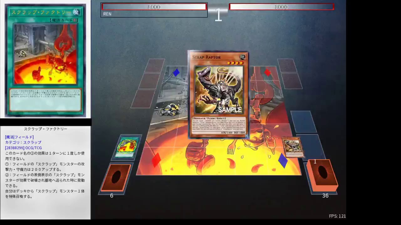 [YUGIOH] Scrap FTK Combo 2021!!!