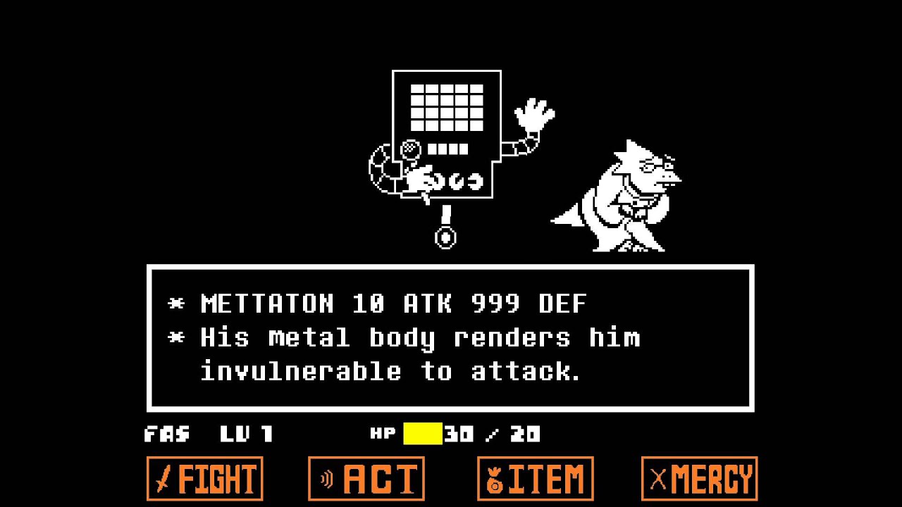 Undertale - Mettaton Quiz Show