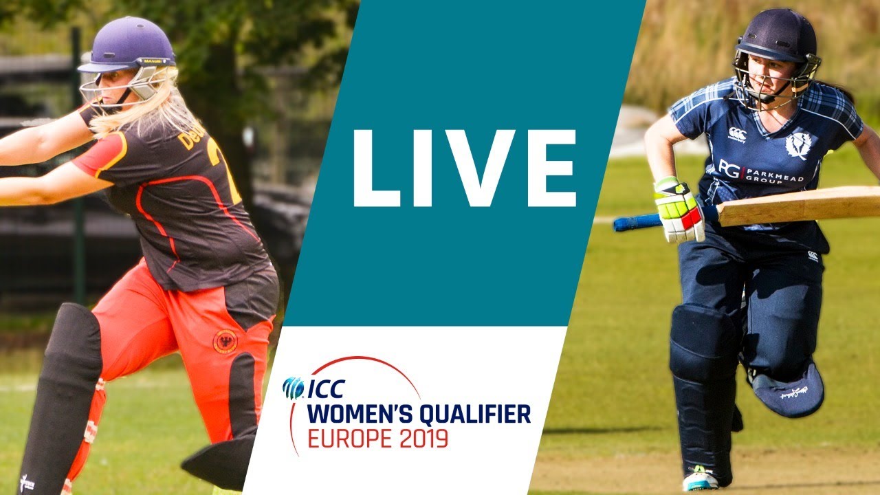 LIVE CRICKET: ICC Women's Qualifier Europe 2019 - Germany vs Scotland. Match starts 10.30 CET