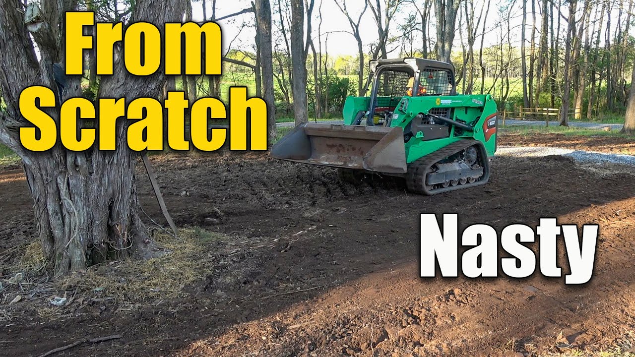 Turning NASTY Ground Into a Nice Lawn