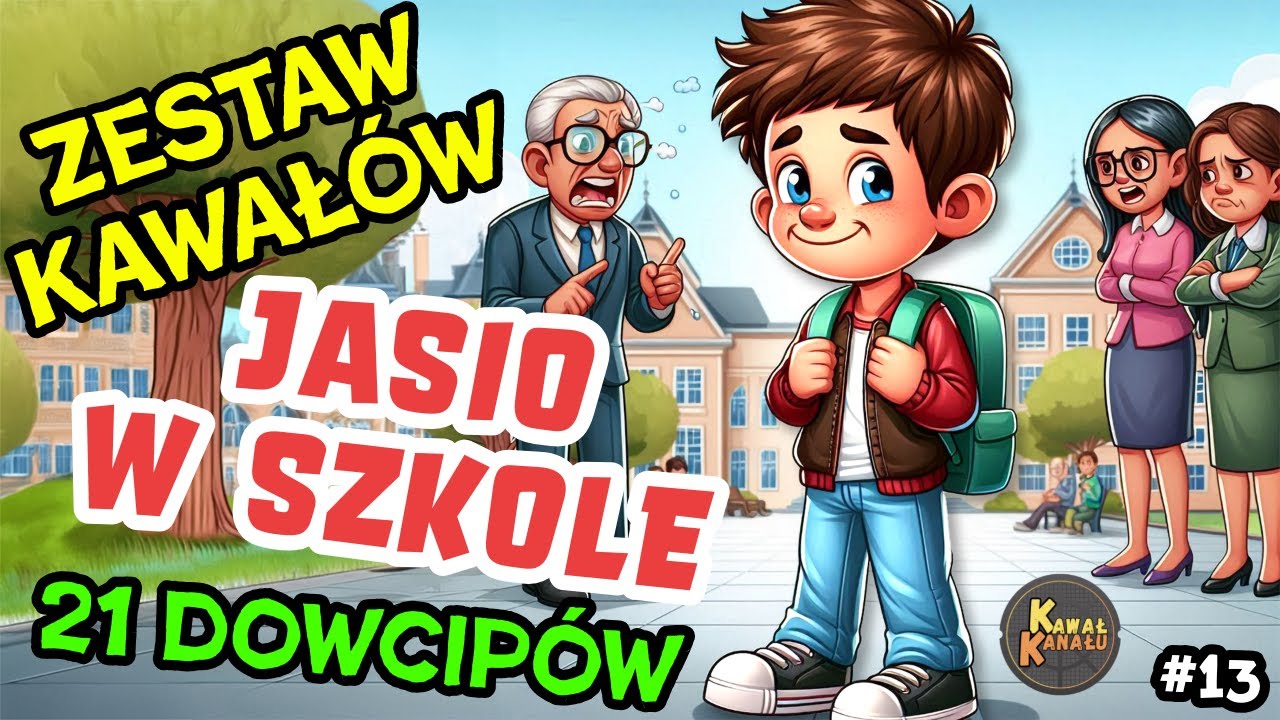 Najlepsze kawały o Jasiu w szkole 😁 Kawały dla dorosłych / Kompilacja dowcipów