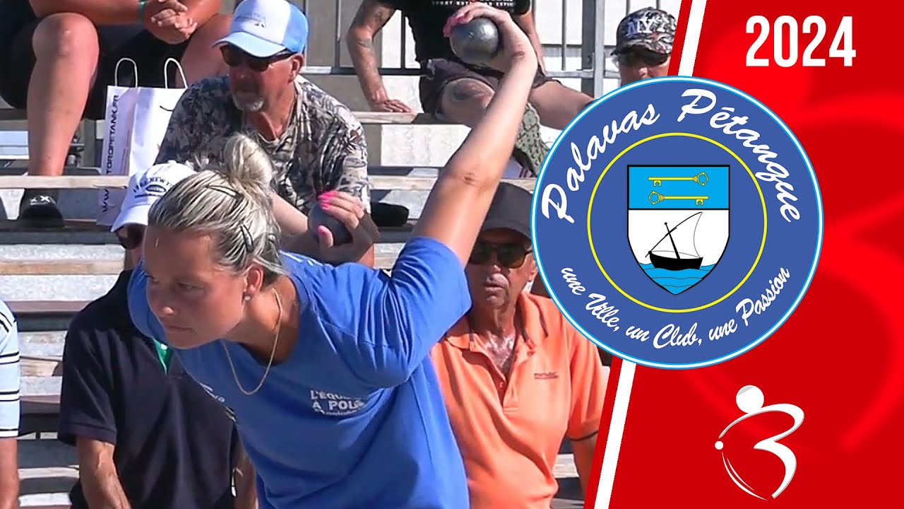 Finale PEYROT vs BERGERON : International à pétanque triplette de Palavas-les-Flots 2024