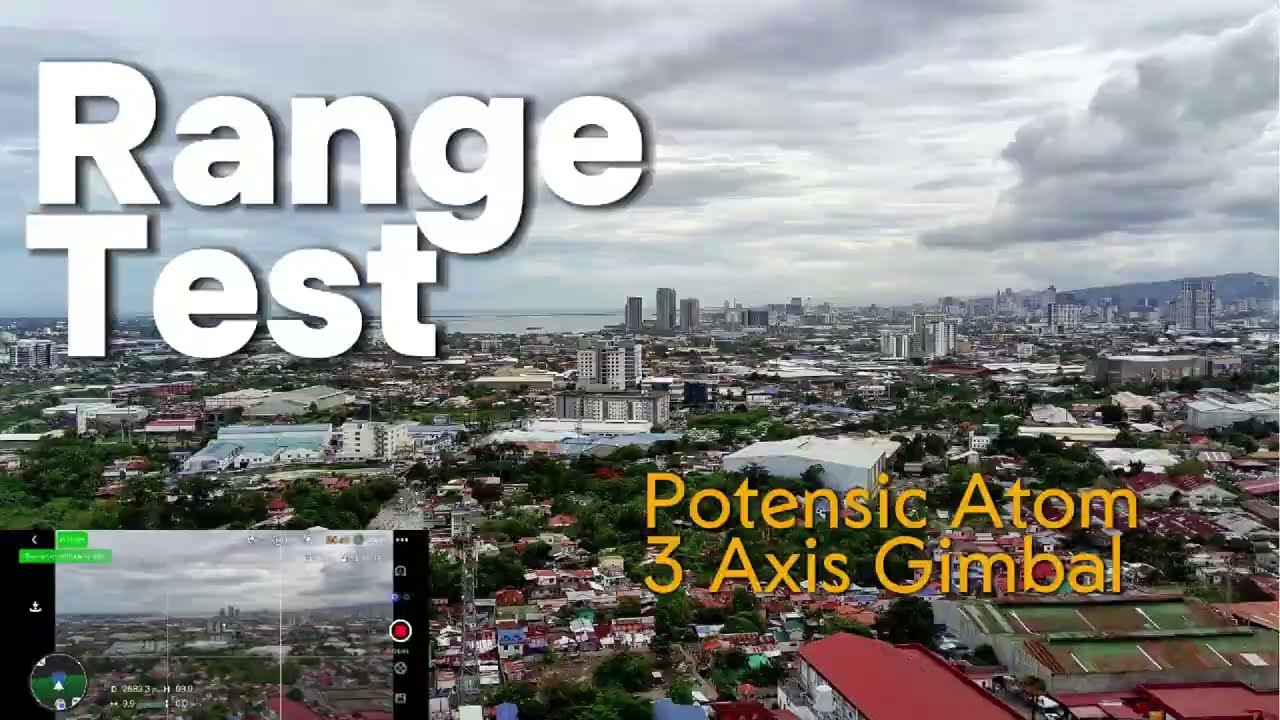 Potensic Atom 1 Range Test