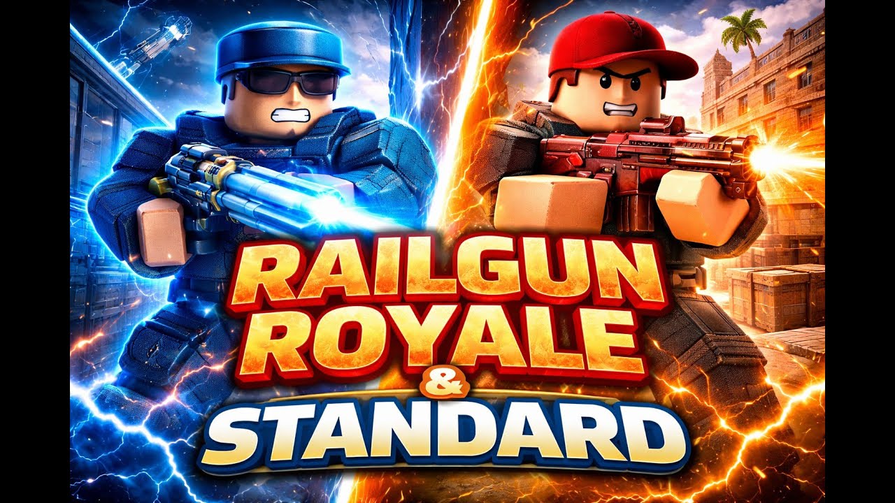 Два режима. Две победы. Railgun Royale и стандартный режим 🔥