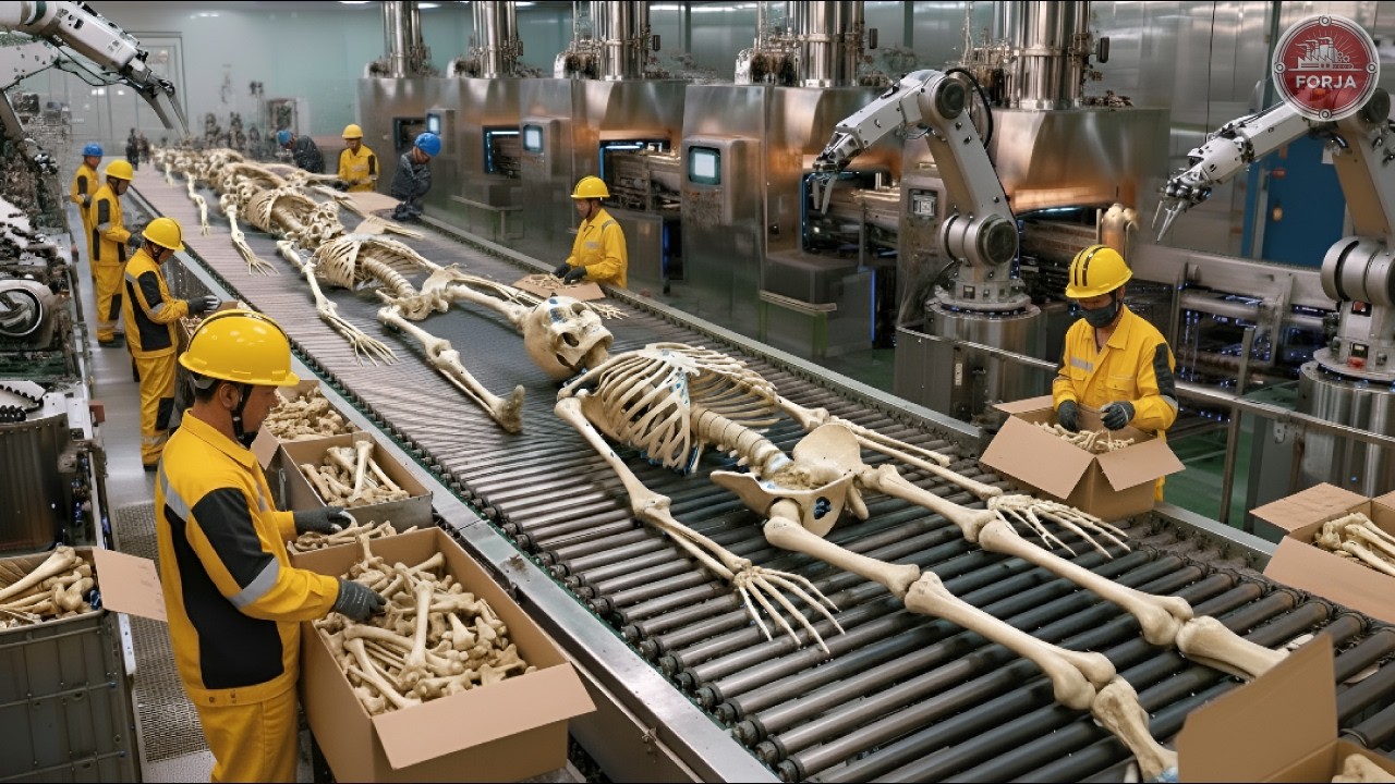 How Bones Become Medicine A Rare Look Inside the Modern Factory
