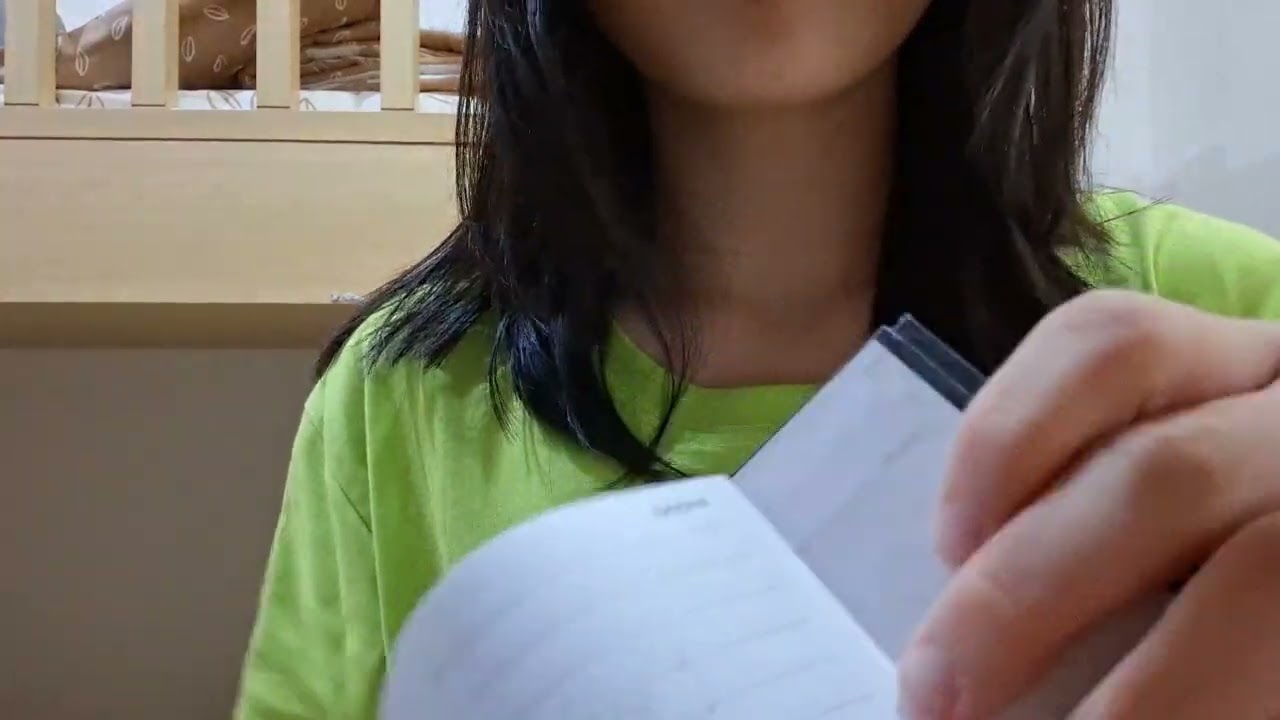 Crunchy book tapping and scratching ASMR