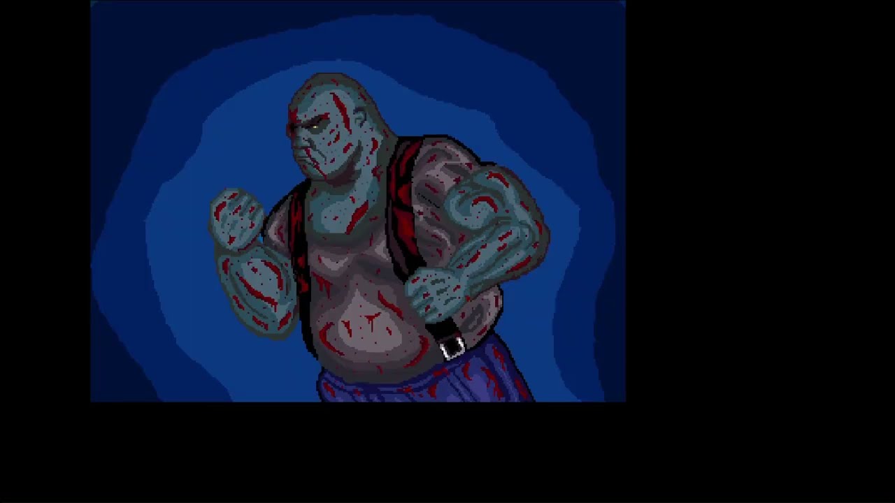 Streets Of Rage: Zombies (Bad ending?) - Longplay Disturbing Horror Martial arts Beat em up OpenBOR