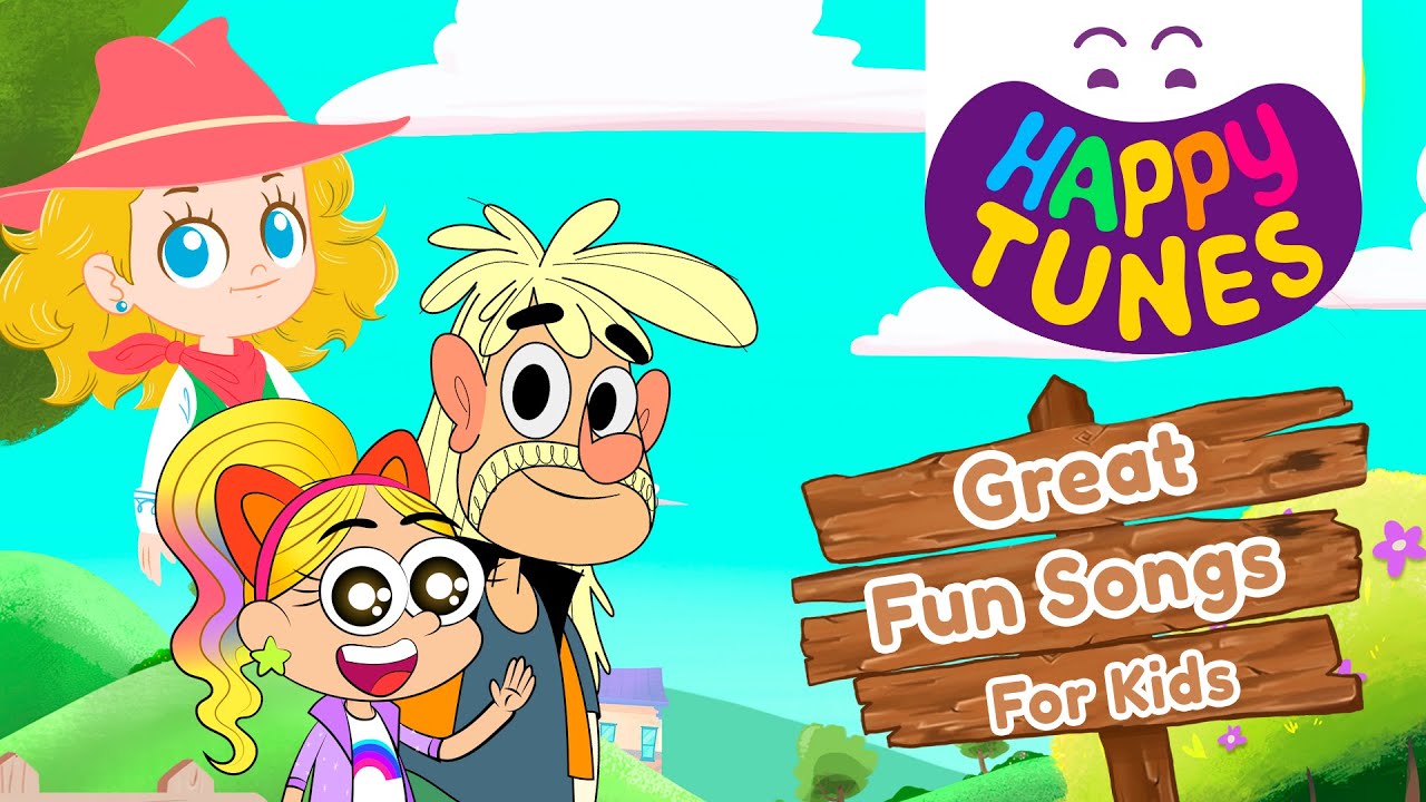 Great Fun Songs For Kids - Happy Tunes