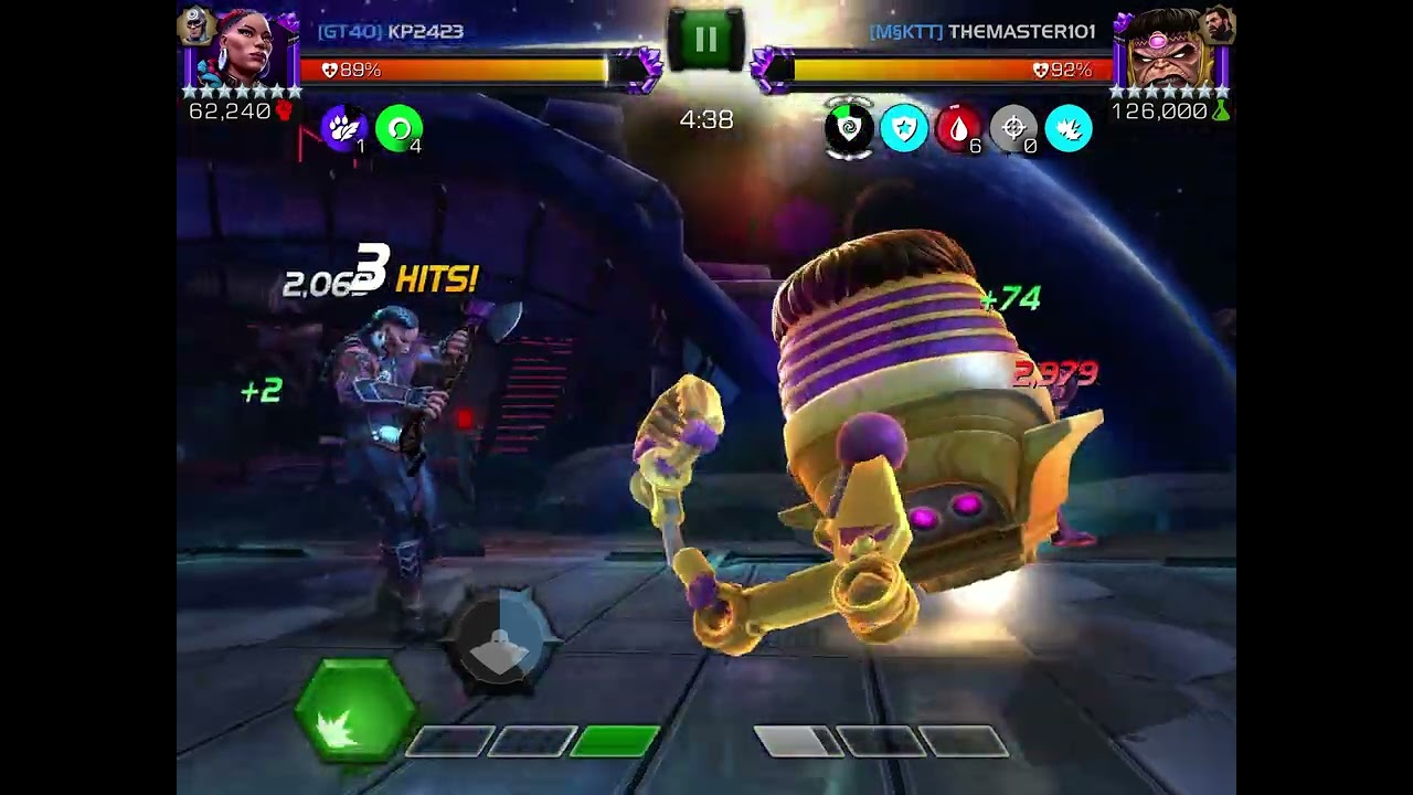 Chee’ilth vs Modok Node 40 Mix Master/Obstinate Charge/Ticking Soul Bomb AW S64 Mcoc