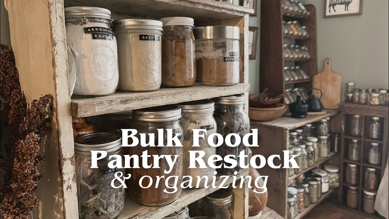 Bulk Pantry Restock & Organizing + Azure Standard Haul