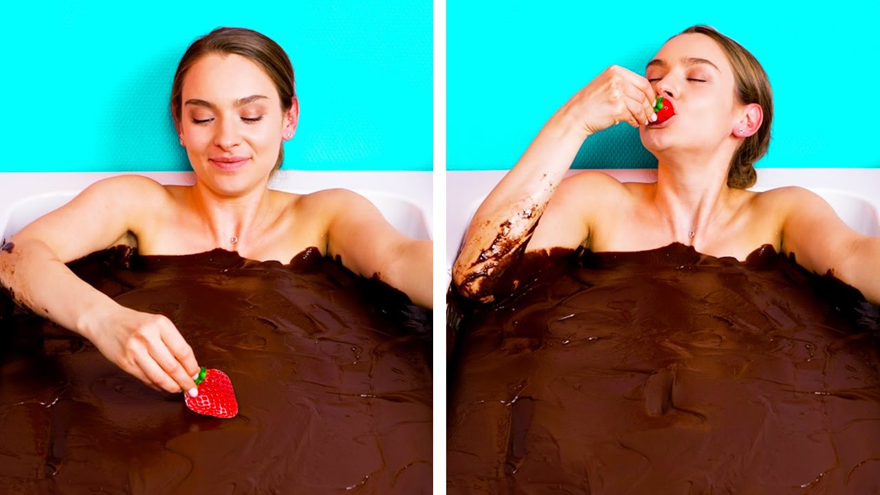 17 TRUQUES MALUCOS COM CHOCOLATE || DECORAÇÕES CASEIRAS E RECEITAS COM CHOCOLATE