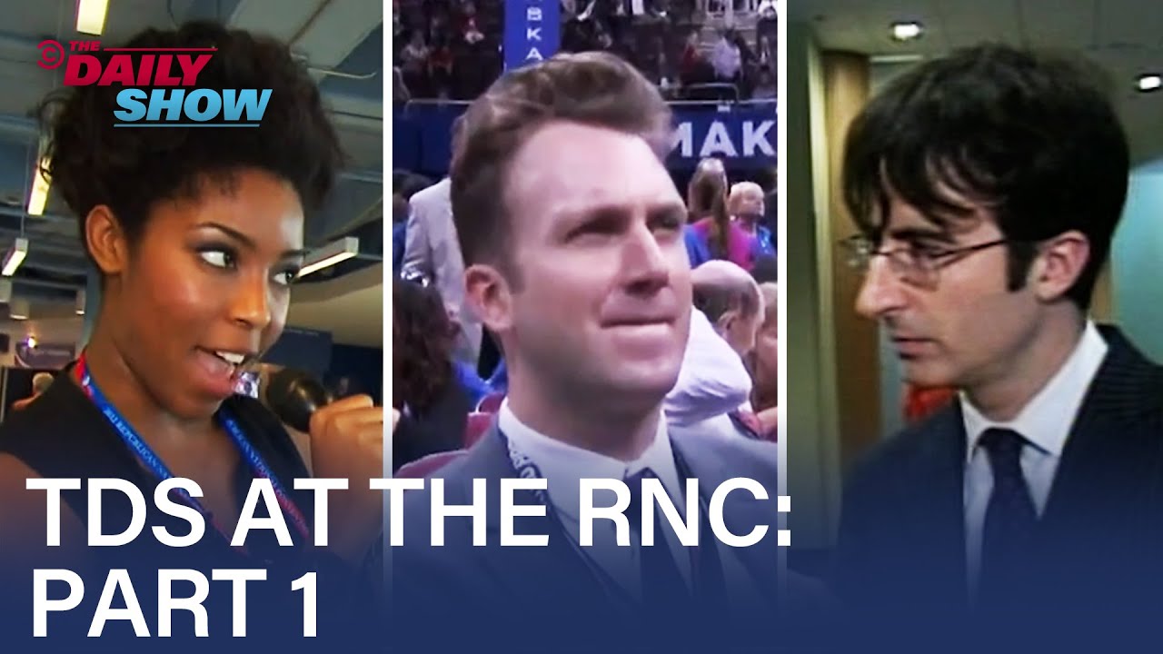 Small Town Values & Absent Diversity at the RNC's of Yore | The Daily Show