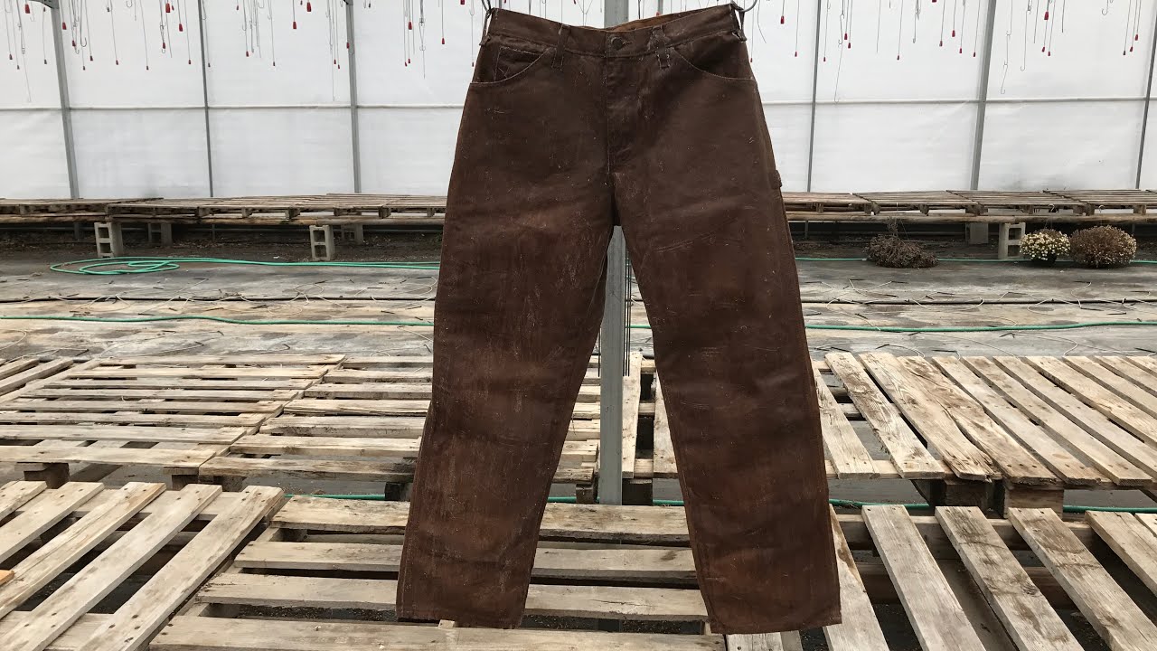 Making tin pants...