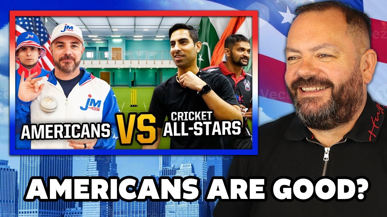 Can Americans Win their First Ever Cricket Match!? REACTION | OFFICE BLOKES REACT!!