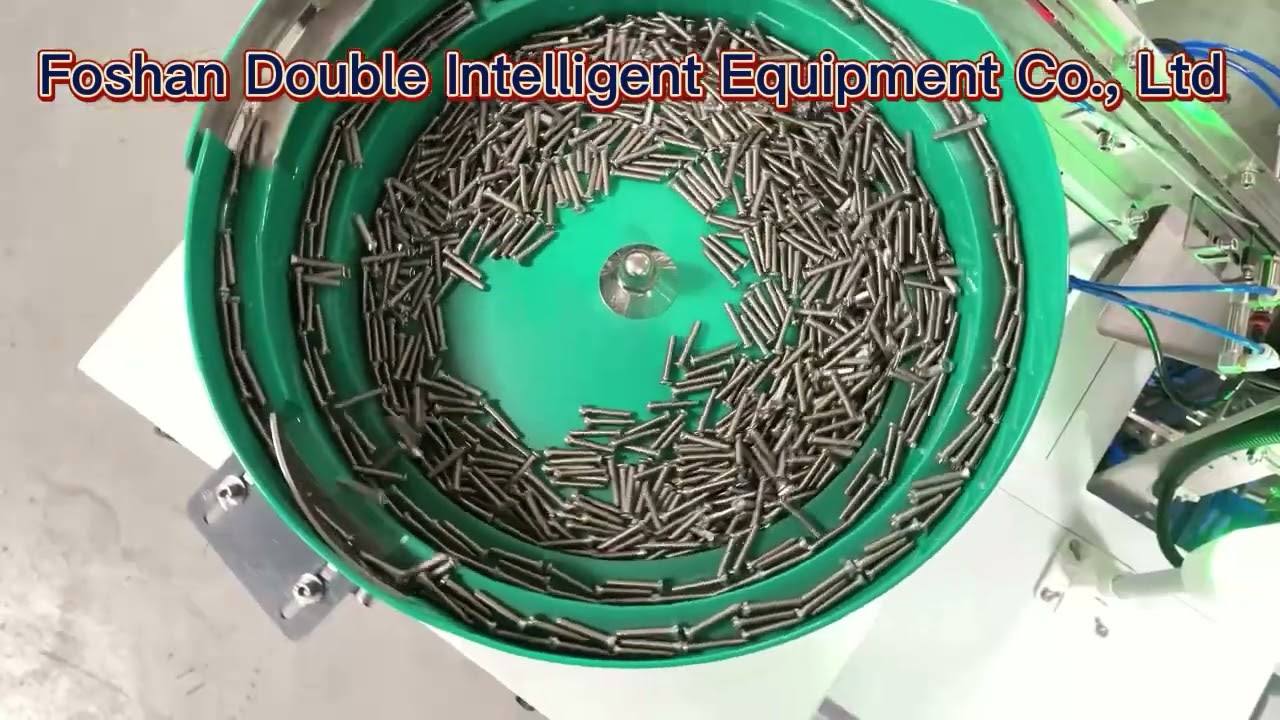 Automatic 2-Bowl Hardware Packing Machine for 2-Component Fastener Kits